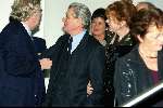 Eindhoven 17 januari 2003
Opening van Abbe Museum Eindhoven door Koningin Beatrix.
Abel Cahen met zijn vrouw Sonja Barend
Rudi Fuchs