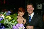 Tilburg 27 januari 2003
Premiere Nonsens in schouwburg Tilburg.
Chazia Mourali en Albert Verlinde