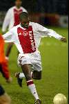 Volendam 29 januari 2003
Oud Ajax tegen oud Volendam. 
Bryan Roy