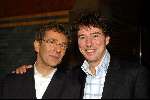 Amsterdam 1 januari 2003
Nieuwjaarsreceptie Staatsloterij in beurs v berlage.
Marc Klein Essink en Chiel v Praag
