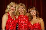 Amsterdam 1 januari 2003
Nieuwjaarsreceptie Staatsloterij in beurs v berlage.
Dutch Divas met Marga Bult Sjoukje Smit en Sandra Reemer
