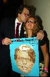 Amsterdam 18 januari 2003
BNN bijeenkomst i.v.m.  verkiezingen.
Emile Ratelband met dochter