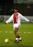 Volendam 29 januari 2003
Oud Ajax tegen oud Volendam. 
Frank Rijkaard