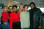 Beek 3 januari 2002
George Mc Cray met vrouw en kinderen en ex vrouw