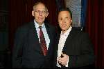 Amsterdam 1 januari 2003
Nieuwjaarsreceptie Staatsloterij in beurs v berlage.
Hans Dijkstal met Frans Bauer