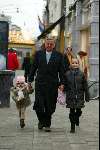 Amsterdam 18 januari 2003
Harry Mens met zijn 2 jongste dochters
