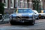Amsterdam 24 januari 2003
Isa Hoes en Antonie Kamerling met  Cadillac uit 1967