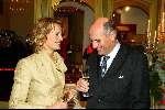Den Haag 23 januari 2003
Diverse ambassadeurs in hotel des Indes
Joep v d Nieuwenhuizen met vriendin