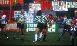 John de Wolf John Metgod Mitchell v d Gaag tijdens Feyenoord-Sparta