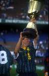 John v d Brom spelend voor AJAX