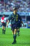 John v d Brom spelend voor AJAX