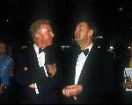 Joop v d Ende met Andre v Duin