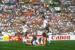 Duitsland 1988 Europees Kampioenschap voetbal
Nederland-Engeland, eindstand 3-1 door 3 doelpunten van
Marco v Basten