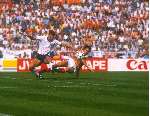Duitsland 1988 Europees Kampioenschap voetbal
Nederland-Engeland, eindstand 3-1 door 3 doelpunten van
Marco v Basten