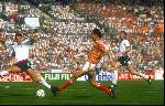 Duitsland 1988 Europees Kampioenschap voetbal
Nederland-Engeland, eindstand 3-1 door 3 doelpunten van
Marco v Basten