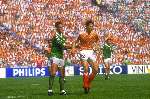 Duitsland 1988 Europees Kampioenschap voetbal
Nederland-Ierland, eindstand 1-0 door doelpunt Wim Kieft
Marco v Basten