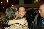Tilburg 27 januari 2003
Premiere Nonsens in schouwburg Tilburg.
Marjolein Keunig met ouders