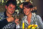 Myrna Goossen met vriend