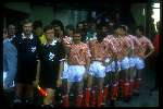Europees Kampioenschap 1988 Duitsland
Nederlands elftal
Nederland-Ierland 1-0 18 Juni 1988
Ruud Gullit Jan Wouters Adri v Tiggelen Frank Rijkaard Marco v Basten Scheidsrechter Pauly W(Duitsland)