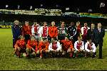 Volendam 29 januari 2003
Oud Ajax tegen oud Volendam.  Bryan Roy,  Frank Rijkaard   Keje Molenaar, Wim Kieft, Ronald Koeman Danny Blind John v t Schip Wim Kieft Bobby Haarms Marco v Basten Stanley Menzo Gerrie Muhren Arnold Muhren Wim Jonk Pier tol