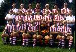 1980 Jan Reker Hallvar Thoresen Berry v Aerle Hans Segers Ton Lokhoff Huub Stevens Piet Wildschut
2e rij Jacques v d Ven Jurry koolhof Jan Poortvliet Edwin v Bergen Henegouwen Adri Koster Ernie Brandts Thijs Liebregts Onderste rij Jung Mo Huh Rob Landsbergen Rene v d Kerkhof Pim Doesburg Willy v d Kerkhof Ruud Geels