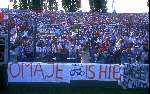 PSV Supporters in Stuttgart voor aanvang van de finale PSV-Benfica