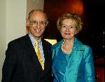 Den haag 30 januari 2003
Premiere Johnny Kraaykamp sr in schouwburg Den Haag.
Paul Nouwen met vrouw