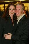 Tilburg 27 januari 2003
Premiere Nonsens in schouwburg Tilburg.
Pia Douwes met vriend Paul