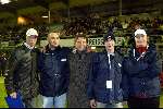 Volendam 29 januari 2003
Oud Ajax tegen oud Volendam. Aanwegig Rene Froger, Brian Roy, Nada v Nie, Frank Rijkaard Monique Rijkaard, Johan Westermeijer, Keje Molenaar, Wim Kieft, bartina Koeman, Ronald Koeman Rafael v d Vaart Raoul heertje Dnny Blind John v t Schip


Peter Smulders bv