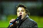 Volendam 29 januari 2003
Oud Ajax tegen oud Volendam
Rene Froger