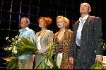 Amsterdam 14 januari 2003
Premiere van eten met vrienden in nieuwe de la mar theater met Huub Stapel renee soutendijk en Carolien v d berg Michiel Romijn