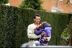 Muiderberg 20 januari 2003
Richard Krajicek met zijn dochtertje Emma