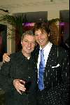 Amsterdam 14 januari 2003
Premiere van eten met vriendenen 
Rick Engelkes met Huub Stapel