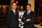 Tilburg 27 januari 2003
Premiere Nonsens in schouwburg Tilburg.
Albert Verlinde en Roel Vente