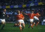 ronald koeman tijdens het EK 1992  tegen Schotland
Berry v Aerle