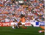 Duitsland 1988 Europees Kampioenschap voetbal
Nederland-Engeland, eindstand 3-1 door 3 doelpunten van
Marco v Basten  Ruud Gullit