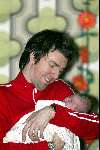 Amsterdam 25 januari 2003
Ruud de Wild met zijn dochter Toy Davis
