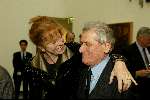 Eindhoven 17 januari 2003
Opening van Abbe Museum Eindhoven door Koningin Beatrix.
Abel Cahen met zijn vrouw Sonja Barend