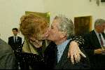 Eindhoven 17 januari 2003
Opening van Abbe Museum Eindhoven door Koningin Beatrix.
Abel Cahen met zijn vrouw Sonja Barend