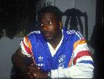 Stanley Menzo bij het Nederlands elftal 1990