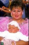 Sugar Lee Hooper met haar tweede kindje