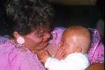 Sugar Lee Hooper met haar tweede kindje