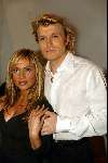 Amsterdam 1 januari 2003
Nieuwjaarsreceptie Staatsloterij in beurs v berlage.
Hans Klok met Tatjana
