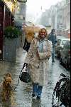Amsterdam 30 januari 2003
Tatjana met haar hondje Obissa op de pc
Sneeuw