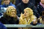 Volendam 29 januari 2003
Oud Ajax tegen oud Volendam. 
Bartina Koeman en Yvonne Blind