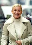 Amsterdam 23 januari 2004
Angela Kluivert en Mariet (st tropez)  op PC Hooftstraat in Amsterdam