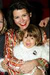 Kaatsheuvel 24 januari 2004
Premiere Doornroosje in de efteling. 
Caroline de Bruin met dochtertje