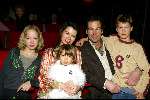 Kaatsheuvel 24 januari 2004
Premiere Doornroosje in de efteling. 
Erik de Vogel en Caroline de Bruin met kinderen