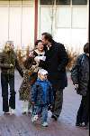 Kaatsheuvel 24 januari 2004
Premiere Doornroosje in de efteling. 
Erik de Vogel en Caroline de Bruin met kinderen