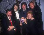 Chiel Montagne Peter Douglas Connie Vink Eddy Ouwens en Donna Lynton